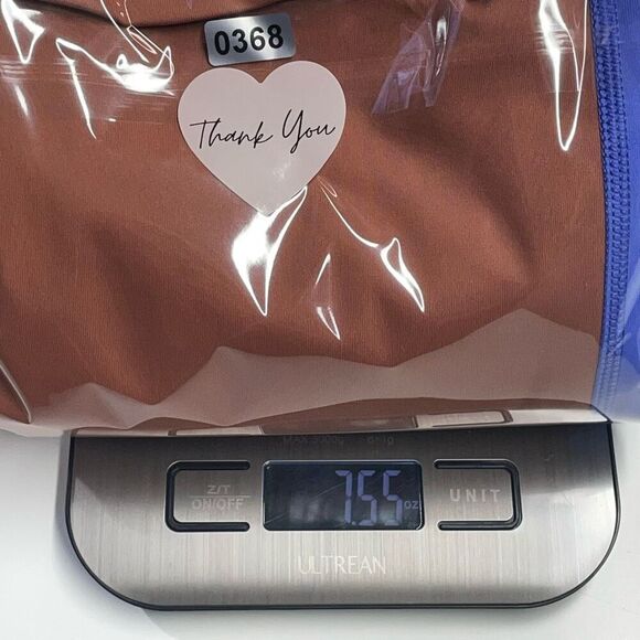 Aerie Offline Peach and Periwinkle Colorblock Goals Hiker Leggings - Long N0368 - Picture 6 of 6